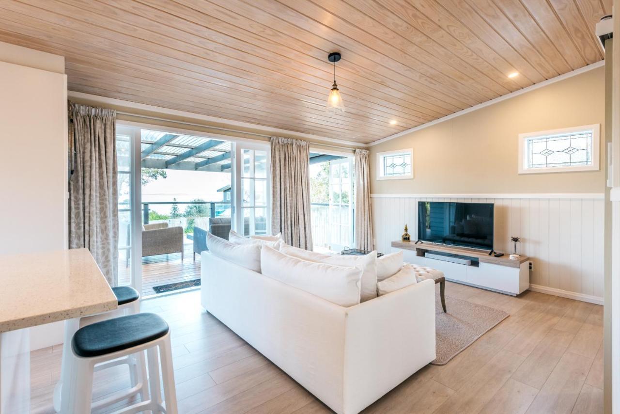 Pohutukawa Cottage, Waiheke Island Surfdale Luaran gambar